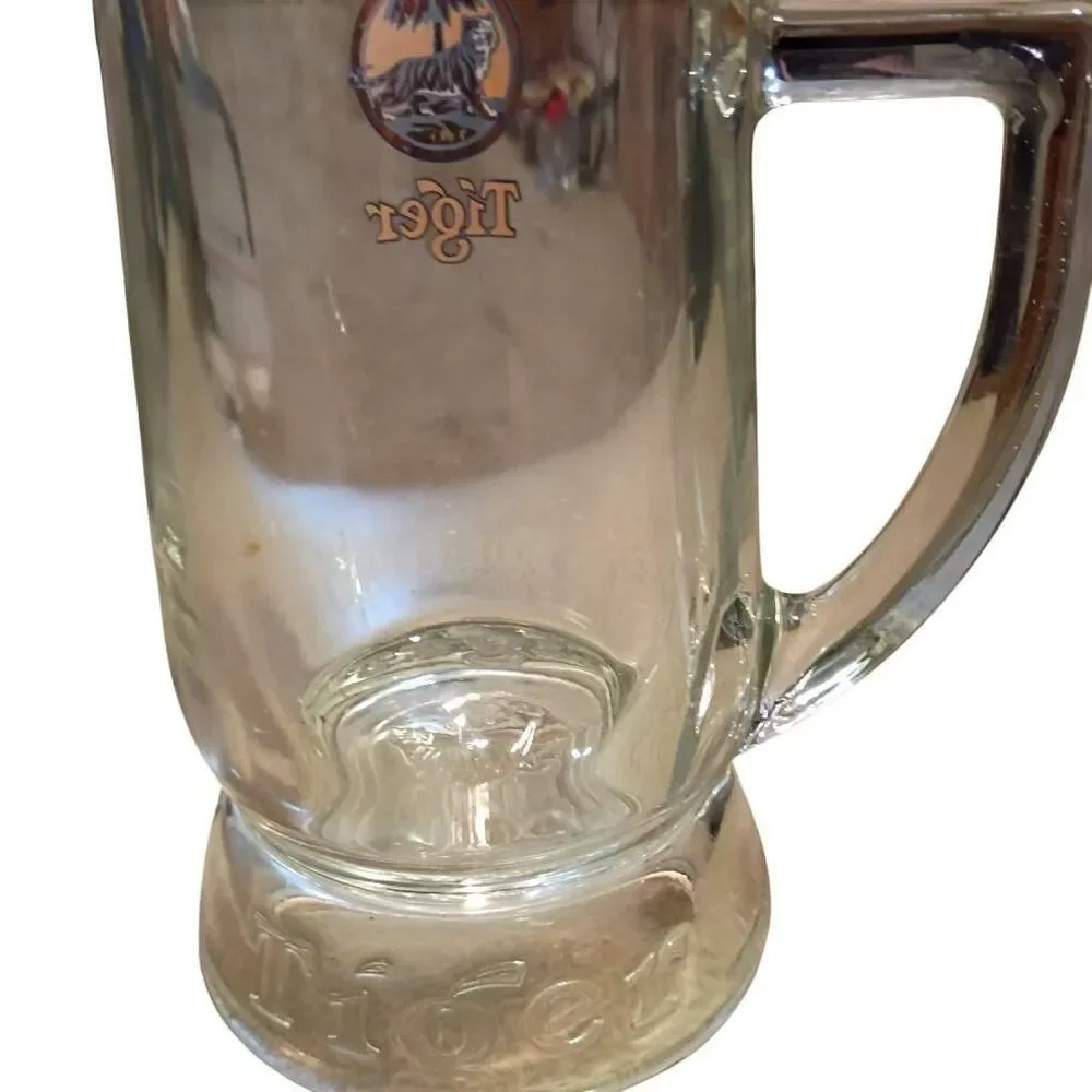 Vintage Tiger Beer Glasses